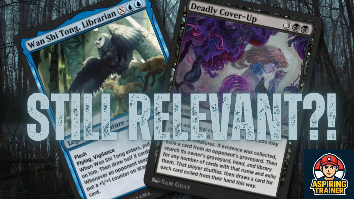 AsprngTrainer's tweet image. Playing some Dimir Control Action! Just added Wan Shi Tong in the list.

Watch It Here: youtu.be/RS4dZddGgmU

#MTGA #DIMIR #Standard