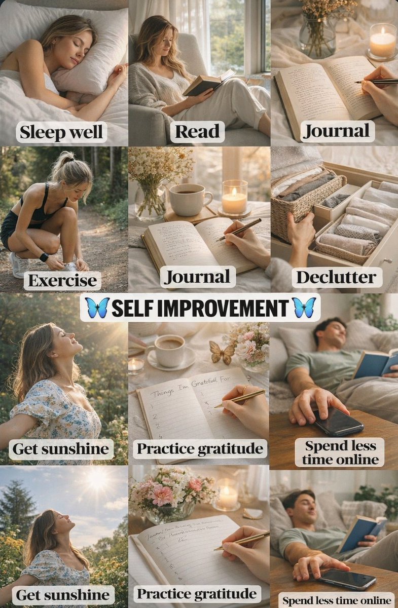 AsaduzzamanSho9's tweet image. Real change comes from small habits done daily.

For more follow me: @AsaduzzamanSho9 

Stay consistent, stay focused, and become your best self. 🦋✨
#SelfImprovement #GrowthMindset