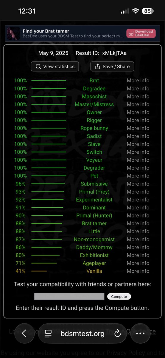 Slutt__Mutt's tweet photo. Last test results 🤭🤭
#nsfwcontentcreator #switch #bdsm #petplay #femboy #ftm #puppyboy #owned #dmvfreak #nsfwtwt #sale #menu #latinafreak #bdsm #breedingkink #freeuse #cumdump #dcfreaks #hardcore #slut #horny #curvy #goon #lightskin #bbc #ebony https://t.co/Sa7l3QNwt0
