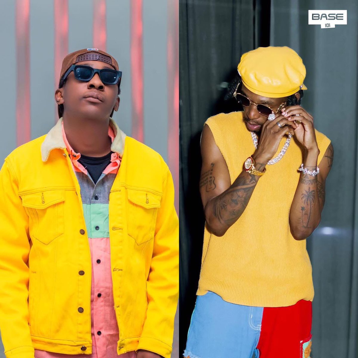 Base101Official's tweet photo. We’re getting a Muzo AKA Alphonso and Yo Maps collabo titled “Chafina” on Vibes On Vibes this Friday 🔥🔥 https://t.co/1fhO26LkW4
