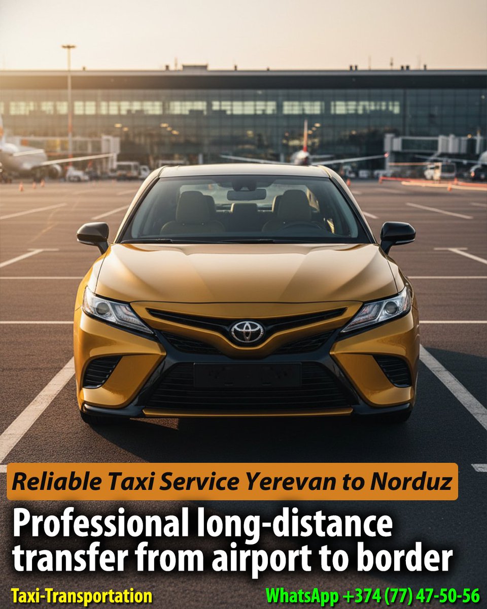 TaxiYerevan's tweet photo. 🚖 Safe Taxi Service Yerevan → Norduz
Professional drivers | Clean cars | Long-distance comfort, 8 hours travel time.
📞 +374 77 47 50 56
#canada #iran #IranWar‌ #yerevan
https://t.co/U2CMsUJoq5 https://t.co/gDGin8lYD1