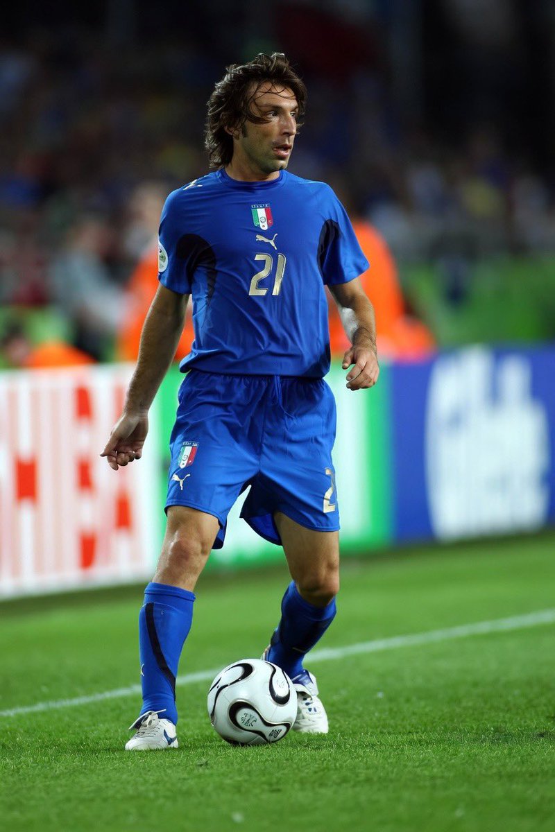 Andrea Pirlo. 2006. 🇮🇹🤩