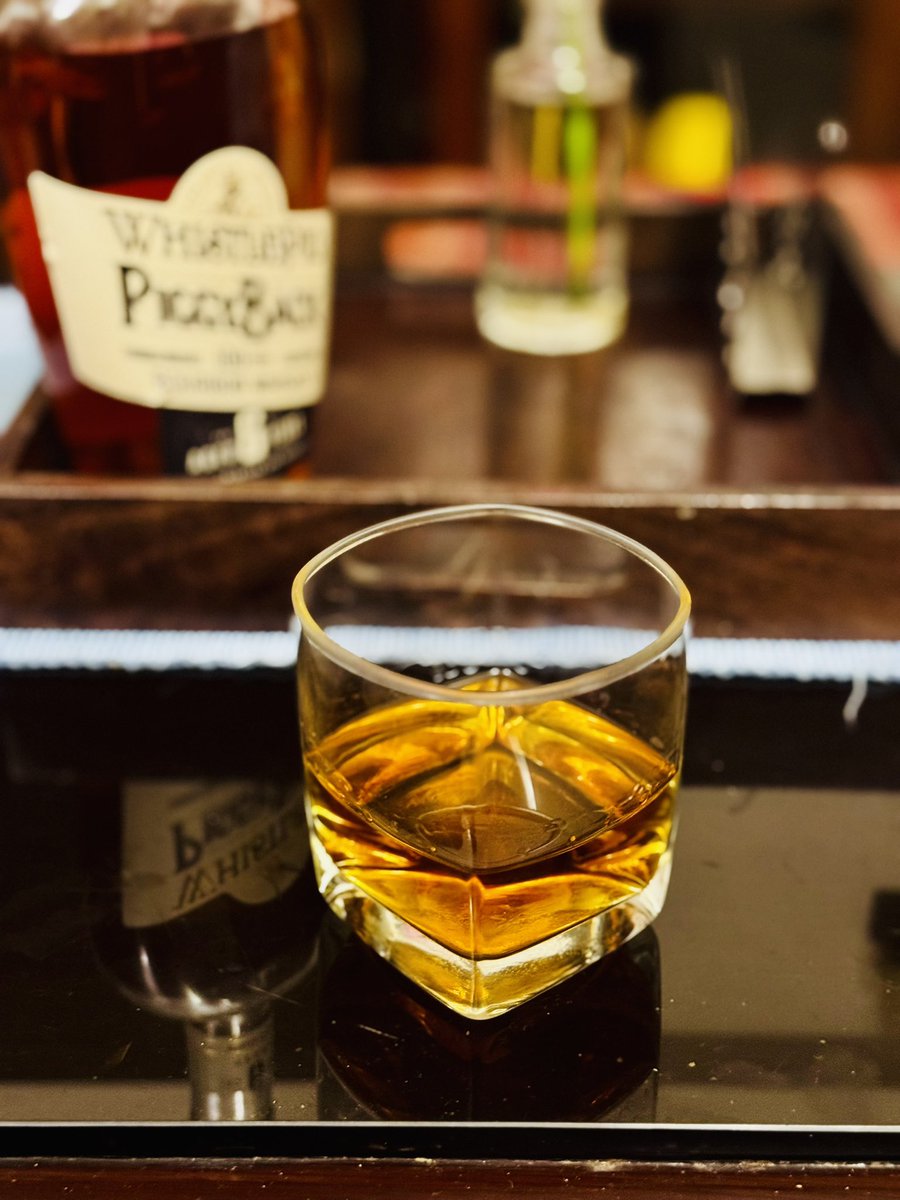 DipeshDutt's tweet image. The label on the bottle says 
“…anything worth doing is worth doing 100”. 

There’s reason to celebrate tonight after a long long time. Bring out the good stuff. 

Excellent #bourbon #whiskey. Probably the finest I’ve had. Fits the occasion.

#cheers #whistlepig