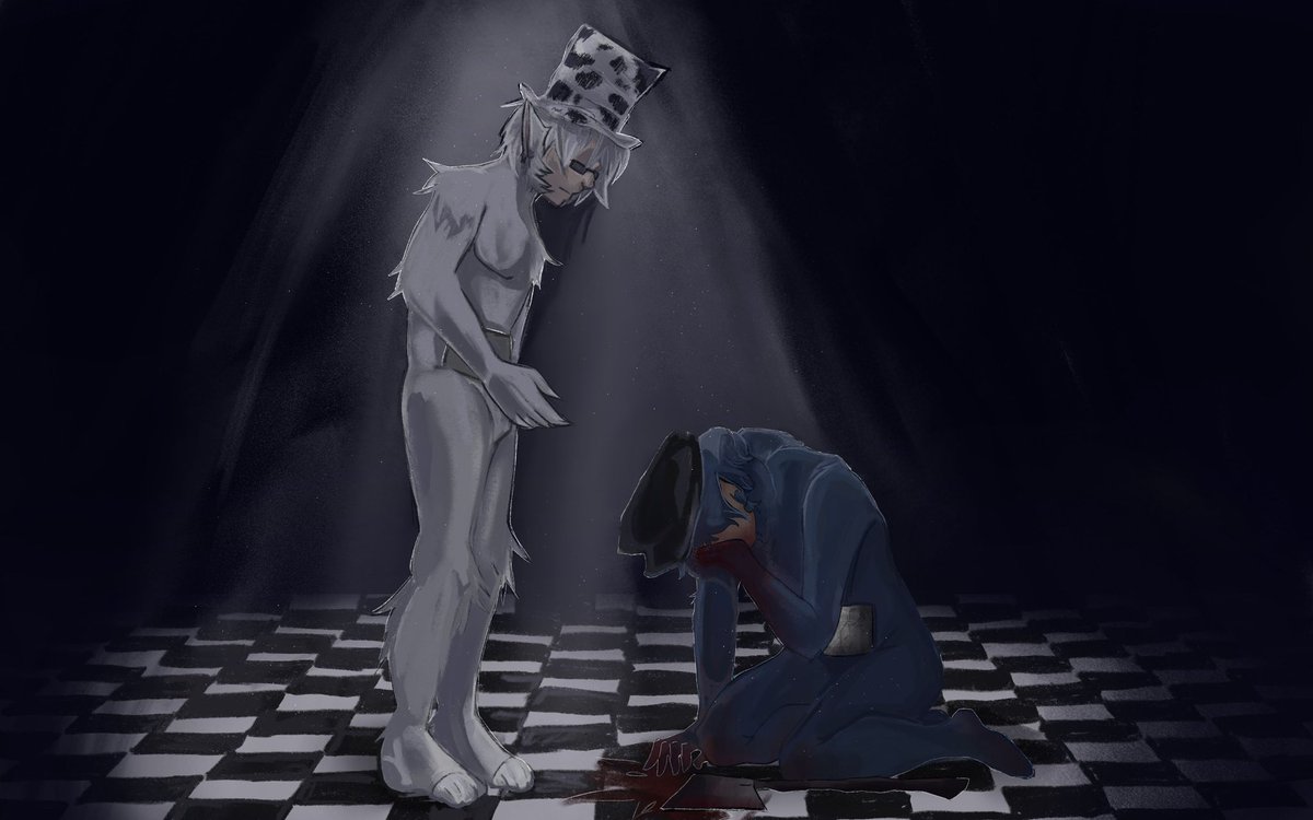 STinkekSTaidd's tweet image. Collab with @marksleepytubby ! :3 
Ron&amp;amp;White st0 
#slendytubbies0 #ron #white