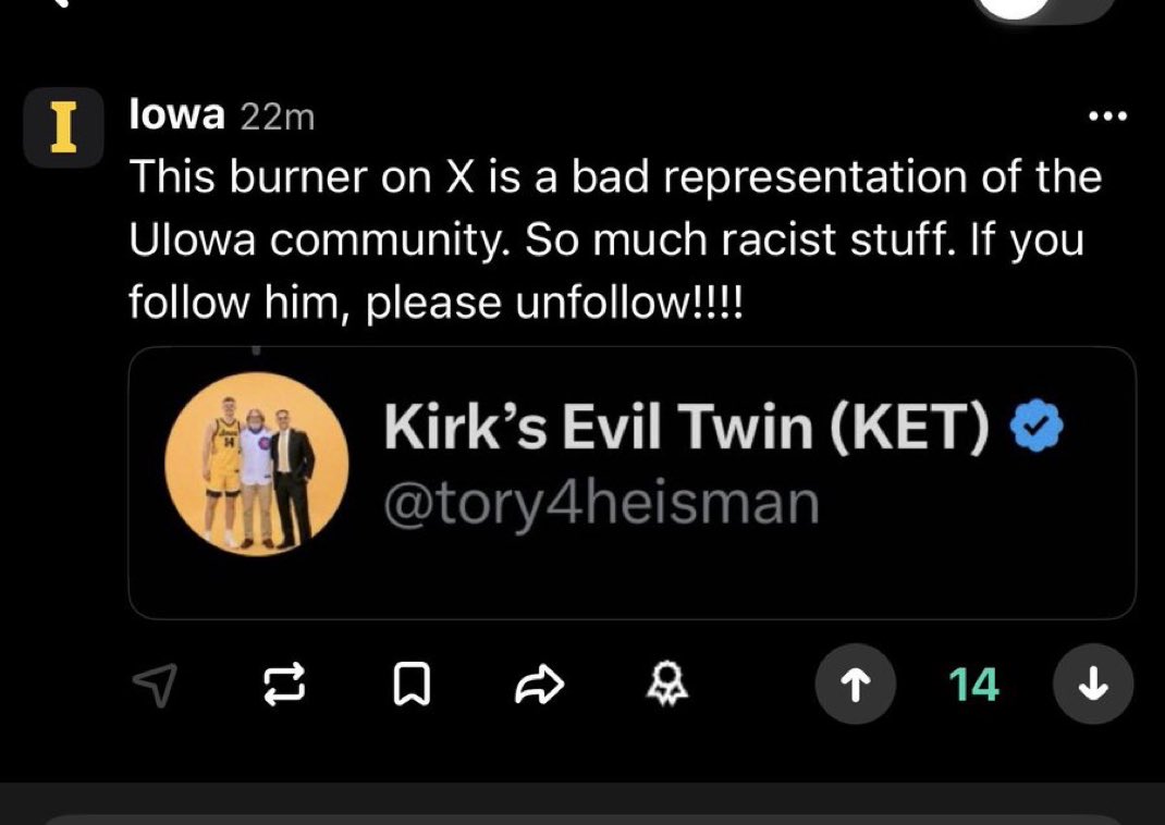 Kirk’s Evil Twin (KET) tweet media