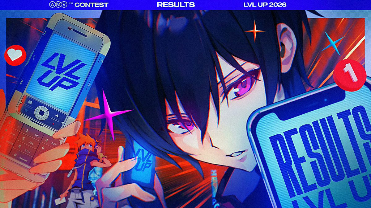AMVFrance's tweet photo. Les résultats du Level Up commencent maintenant !

The Level Up results are in!

https://t.co/CX40on6fHg https://t.co/F93fVJ2iMm