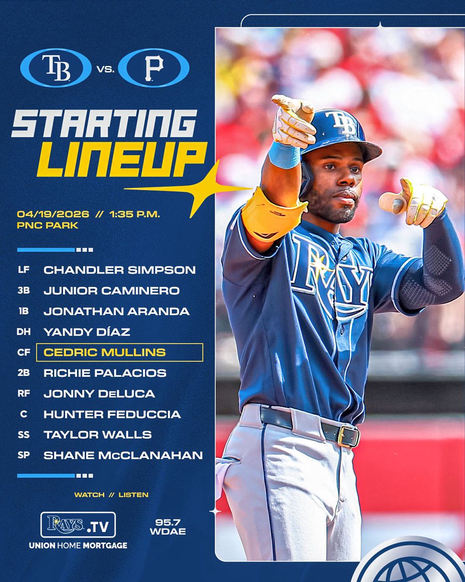 Tampa Bay Rays tweet media