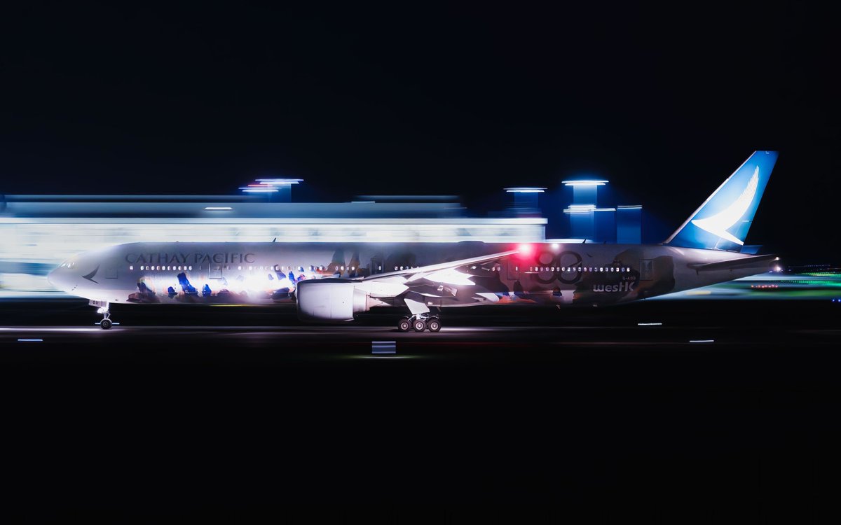 airwaysmagazine's tweet image. Cathay panning 

📸: Andy Zhao /Airways    

#cathaypacific #Boeing #avgeek