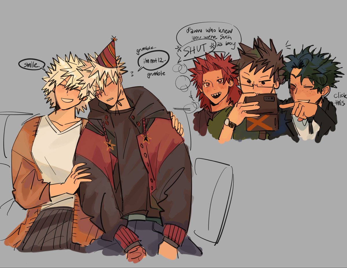 Birthday boy is very loved

#bnha