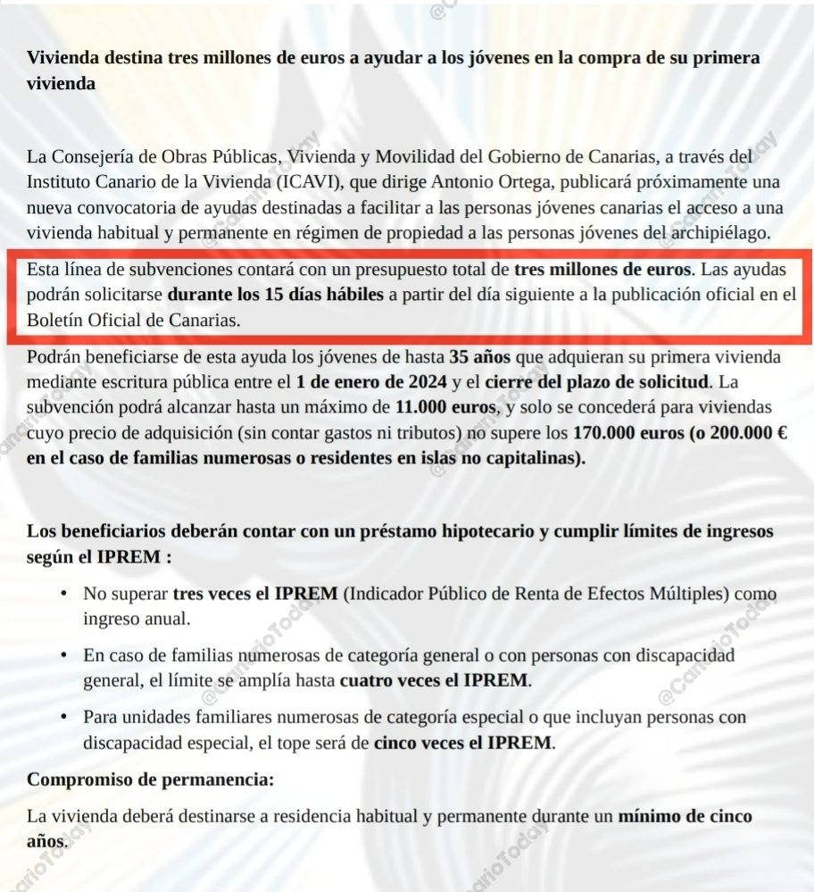 Canario Today tweet media