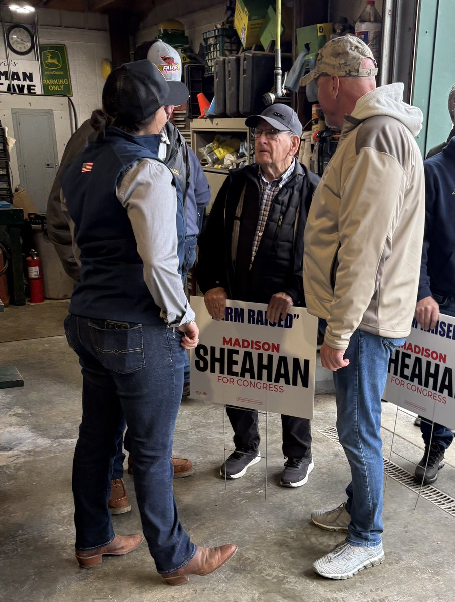 TeamSheahan's tweet image. We love our Northwest Ohio farmers!

They don’t want a career politician in Congress — they need one of their own. #FarmRaised