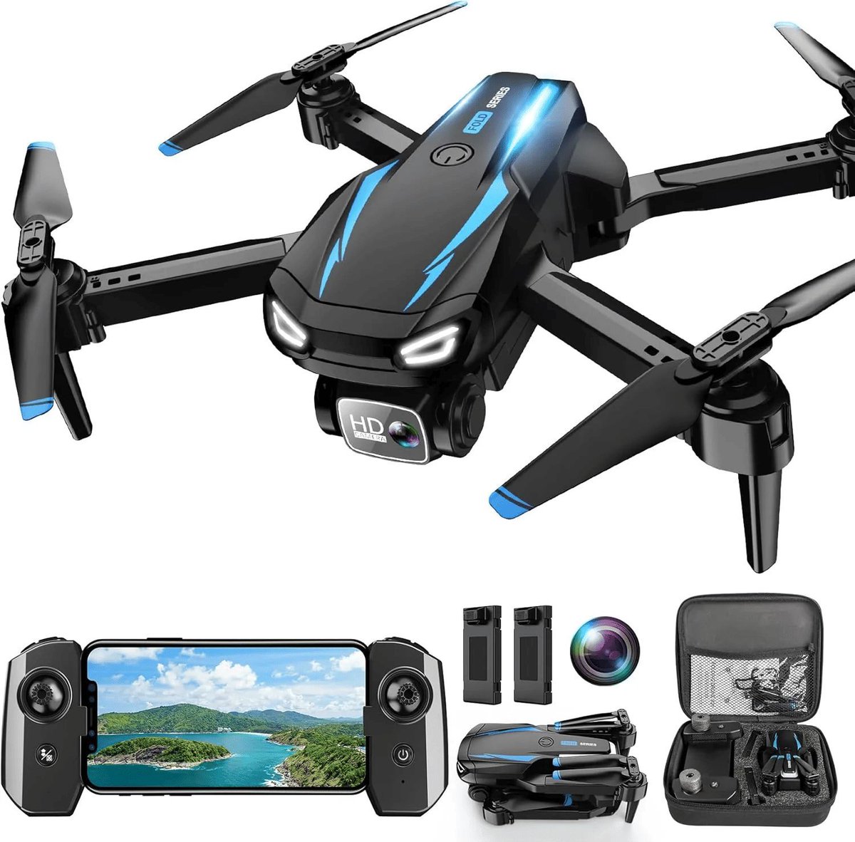 drone_fanatics's tweet image. Soar into fun without breaking the bank! Get the Dazlen X31 drone for just $44.98. With a 1080p camera, foldable design, and user-friendly controls, it's perfect for beginners! 🚁 #DazlenX31 #DroneLife #TechDeals #GadgetGeek