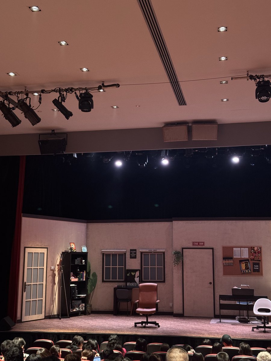 where have I been the past week? In tech and opening [title of show] 🫶🏻