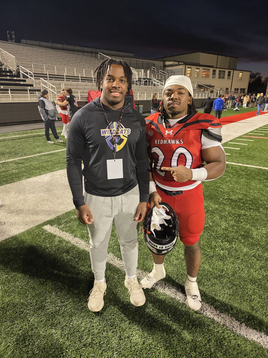 Had an amazing time visiting with <a href="/SEMOfootball/">SEMO Football</a> to watch the Rowdy Bowl. Thank you <a href="/ColeDobbinsSEMO/">Cole Dobbins</a> for the invite. Thank you Coach Tuke and <a href="/BristerCade/">Cade Brister</a> for having me! Glad to meet <a href="/kspain_7/">khyairspain</a> and <a href="/hoodie_walto/">Jeremy Walton</a>. Will see y'all again soon. <a href="/EurekaFootball/">EHS Wildcat Football</a> <a href="/sumner_jake/">Jake Sumner</a> <a href="/tylerwass/">Tylerwass</a>