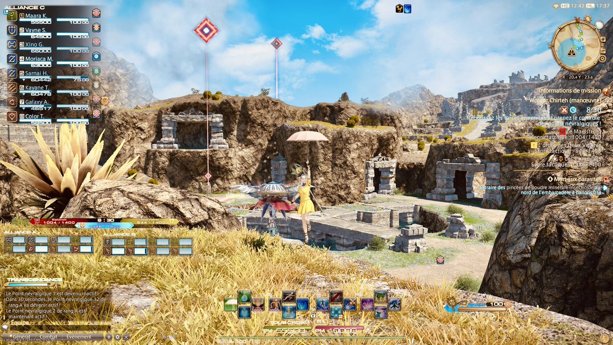 PampaPoulpe's tweet image. Je sais que c’est arrivée depuis un moment mais première fois à Worgor Chirteh ! J’ADORE. 😍 #FFXIV #PVP #WorgorChirteh #FinalFantasyXIV