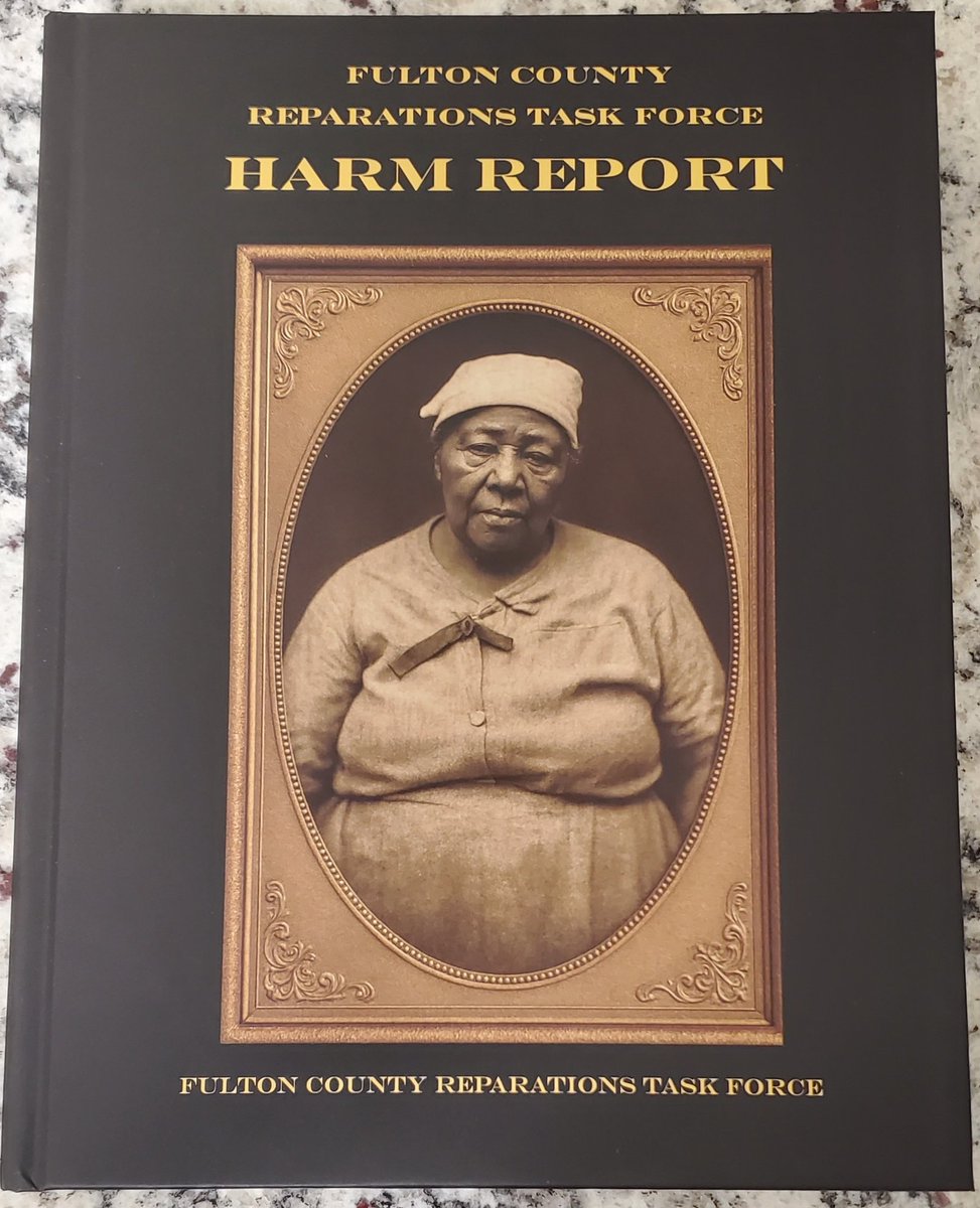 TamaraShealey's tweet image. The #FultonCounty Reparations Task Force presented its Harm Report this past week and since then the questions about #reparations have been TREMENDOUS! Join me today &amp;amp; the next 4 Sunday's, 4pm EST - 6pm EST via ZOOM, to understand #reparationsnow...
#gapol #Georgia #TamaraShealey