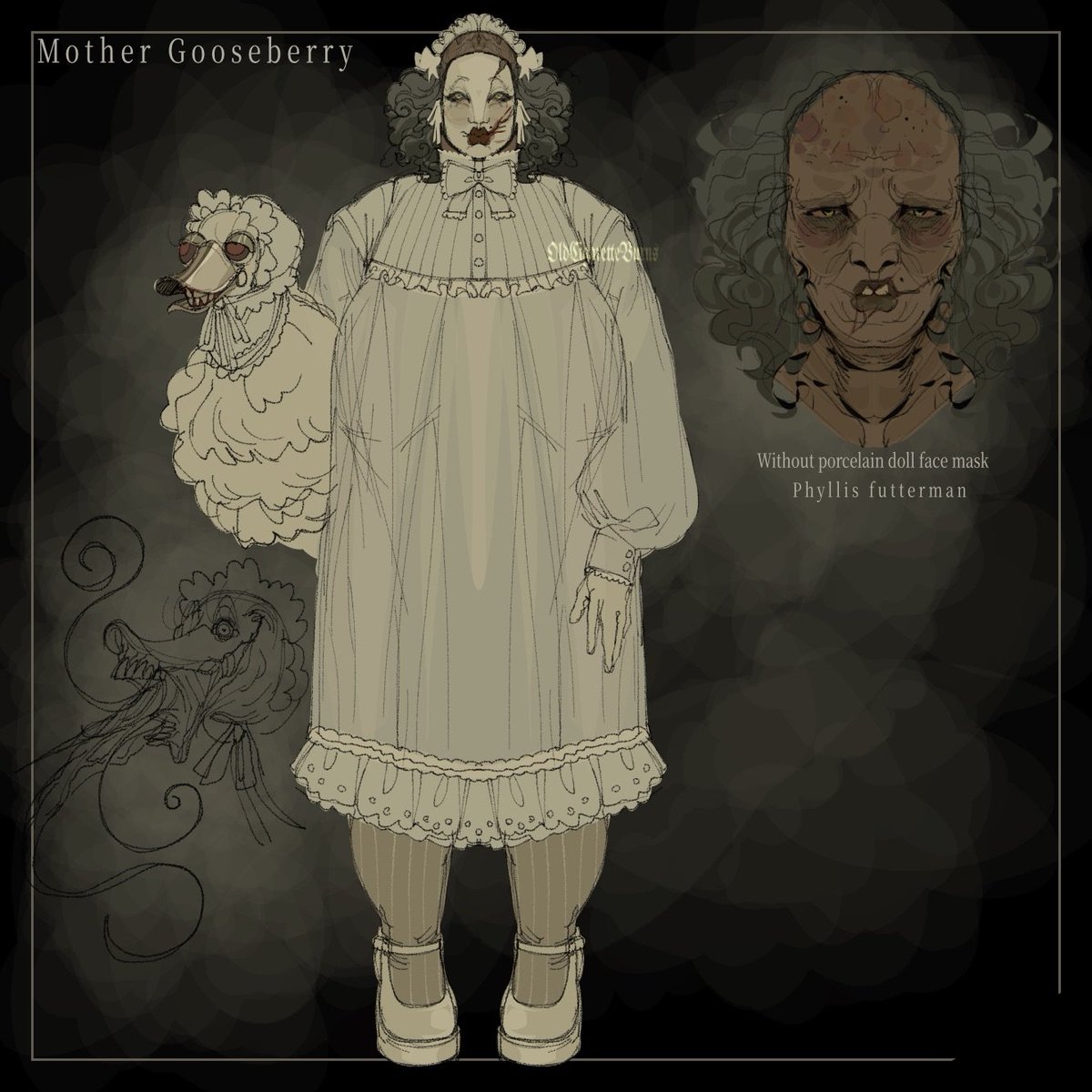 Mother gooseberry if she was in resident evil... 
#Re9
#outlast