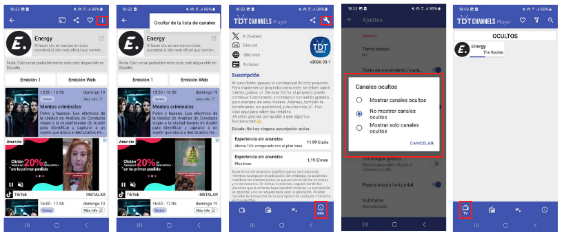 TDTChannels | Canales de TV y Radio en abierto tweet media