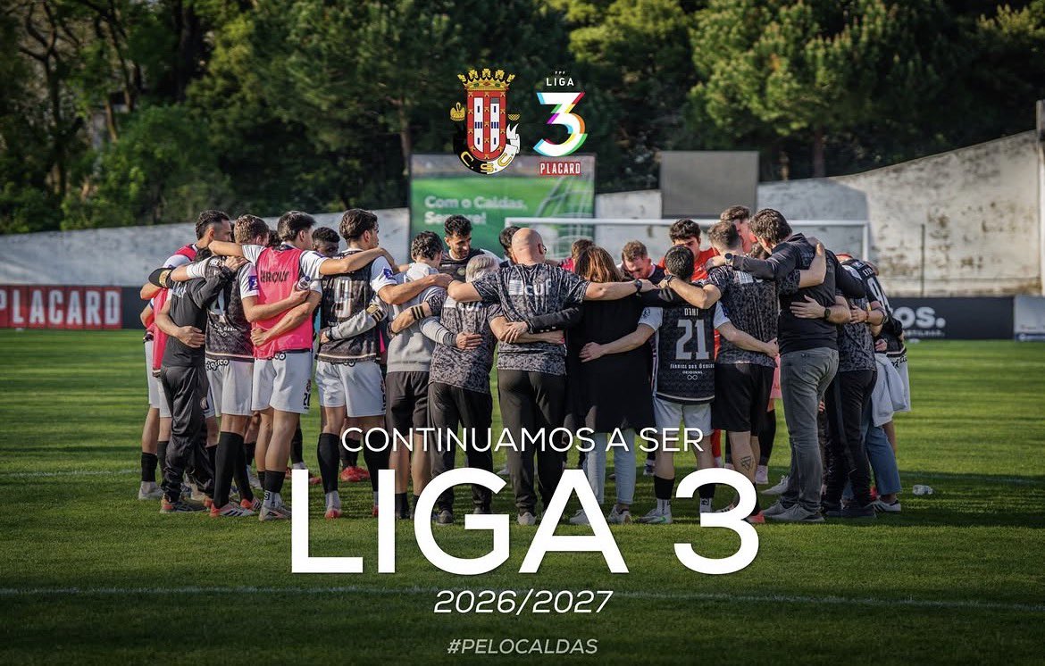 Lá estaremos para mais uma época de puro futebol. 
<a href="/CaldasSC1916/">Caldas Sport Clube</a>