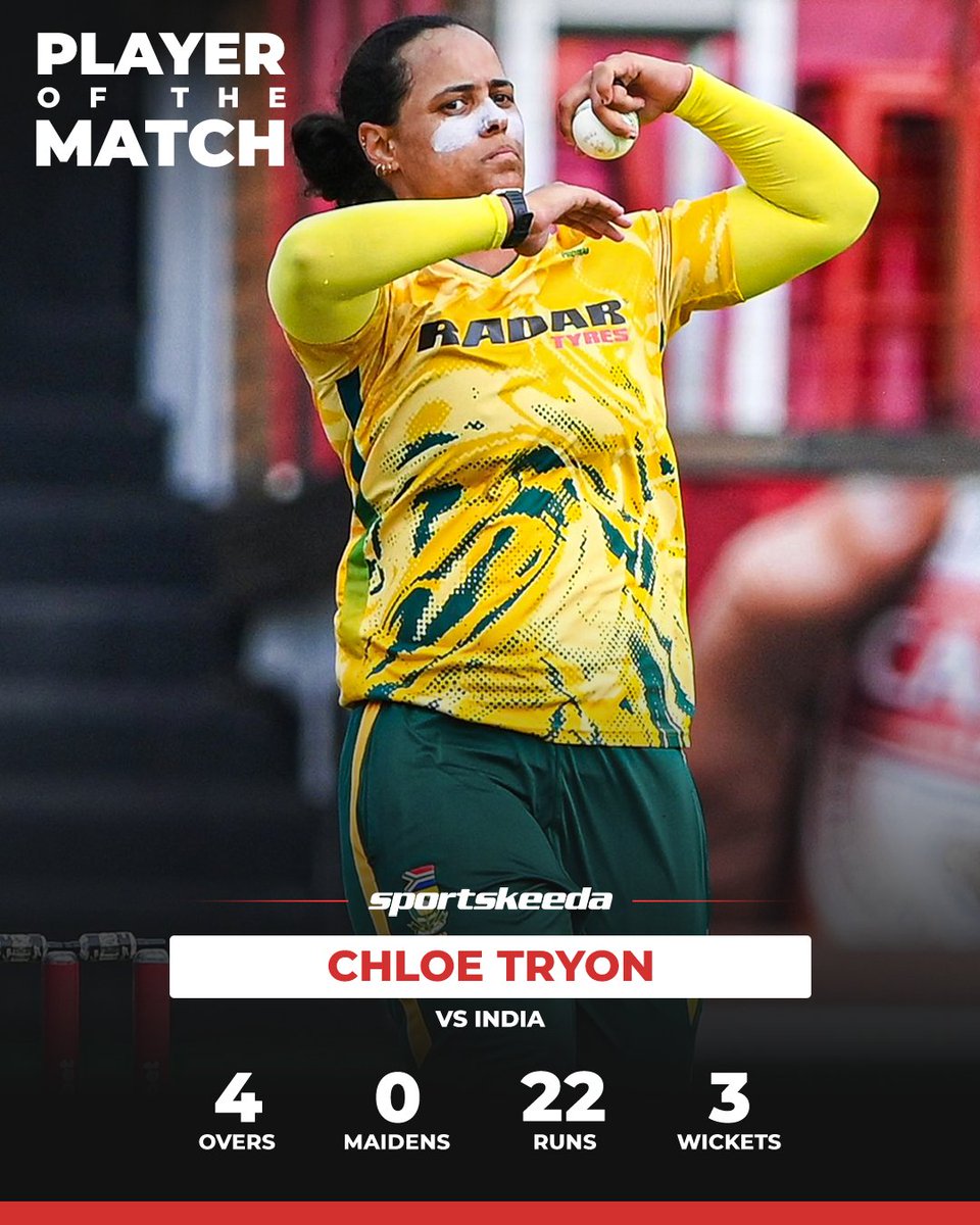 Sportskeeda's tweet image. Hosts Proteas take a 2-0 lead over India in the ongoing five-match T20I series! 🇿🇦👏

A worrying sign for the Women in Blue ahead of the T20 World Cup? 🇮🇳🙆‍♂️

#SAWvINDW #T20Is #Sportskeeda