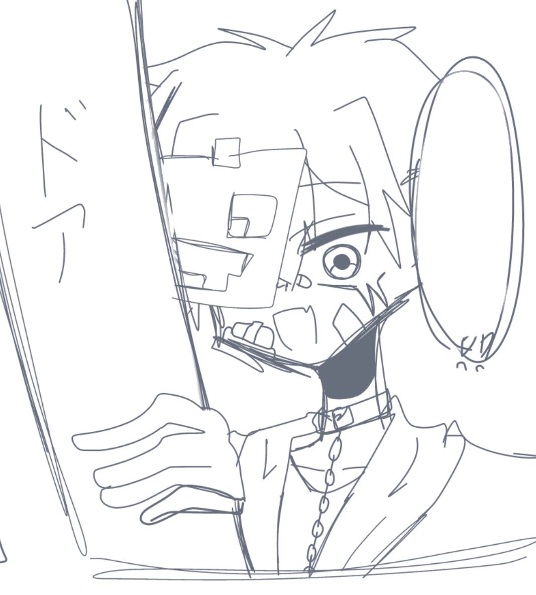 kani8889's tweet photo. スランプ真っ只中なので、この前書いてた🟩🟨の漫画の一コマ達を載せとこうと思う。 https://t.co/N3cMLkYWKd