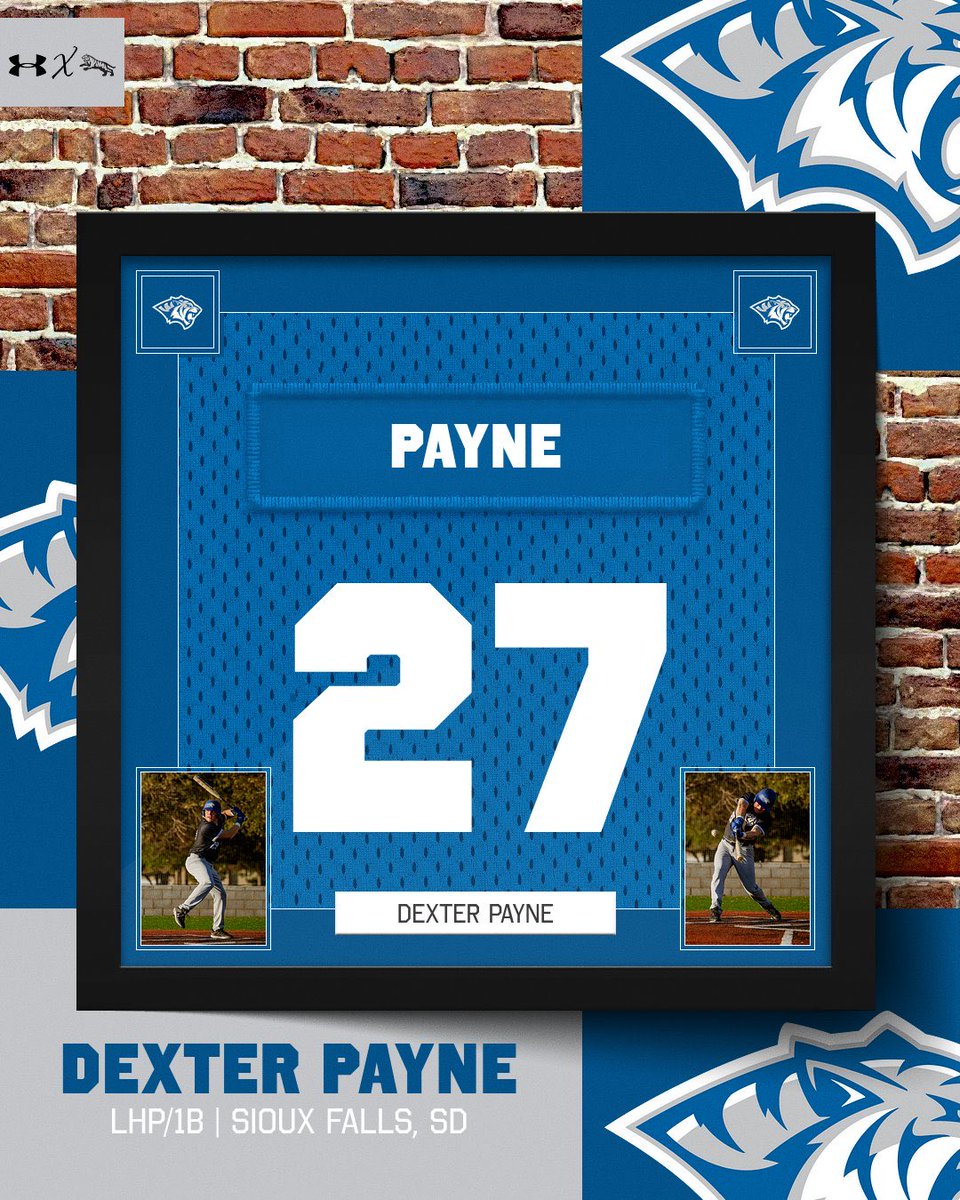 DWTigerBSB's tweet photo. Tiger Baseball Senior Day!

#27 • Dexter Payne • LHP/1B • Captain • Sioux Falls, SD https://t.co/IDZOtoX1AU