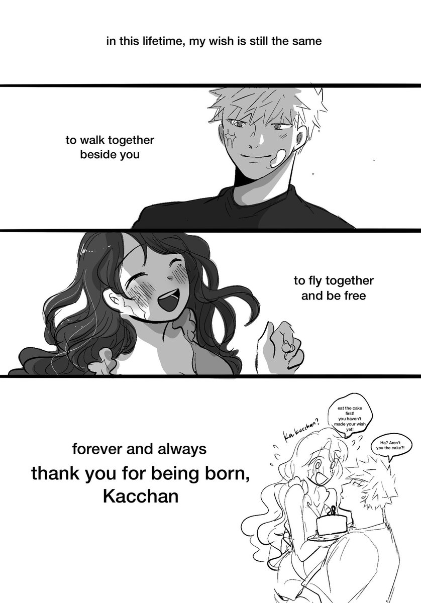 #爆豪勝己誕生祭2026
#happy_sweet_katsuki_day
#bkdk #ktdk #bkfemdk

#bkfemdkweek day two, heroism