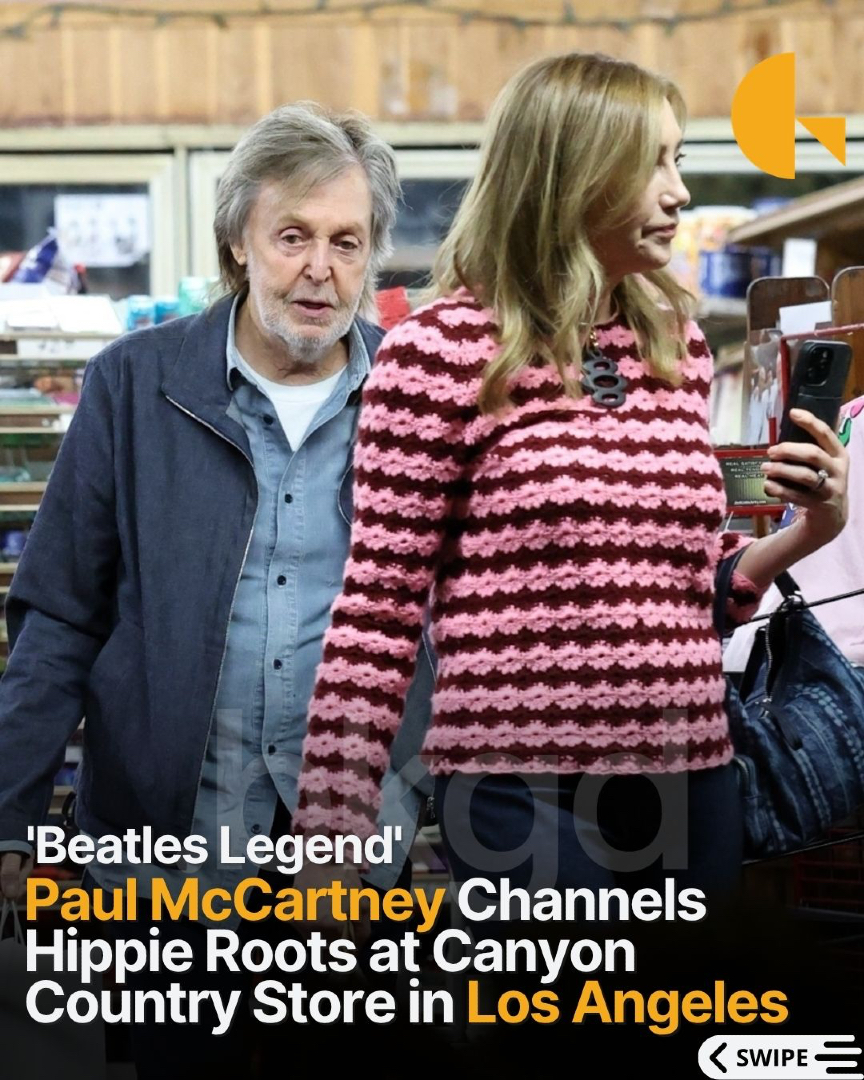 BackgridUS's tweet photo. #PaulMcCartney and wife #NancyShevell tapped into Laurel Canyon’s free-spirited energy as they enjoyed a weekend stop at the iconic Canyon Country Store in Los Angeles.

📷: @TheDailyStardust / @backgrid_usa 

For licensing inquiries, please email us at usasales@backgrid.com

#backgrid