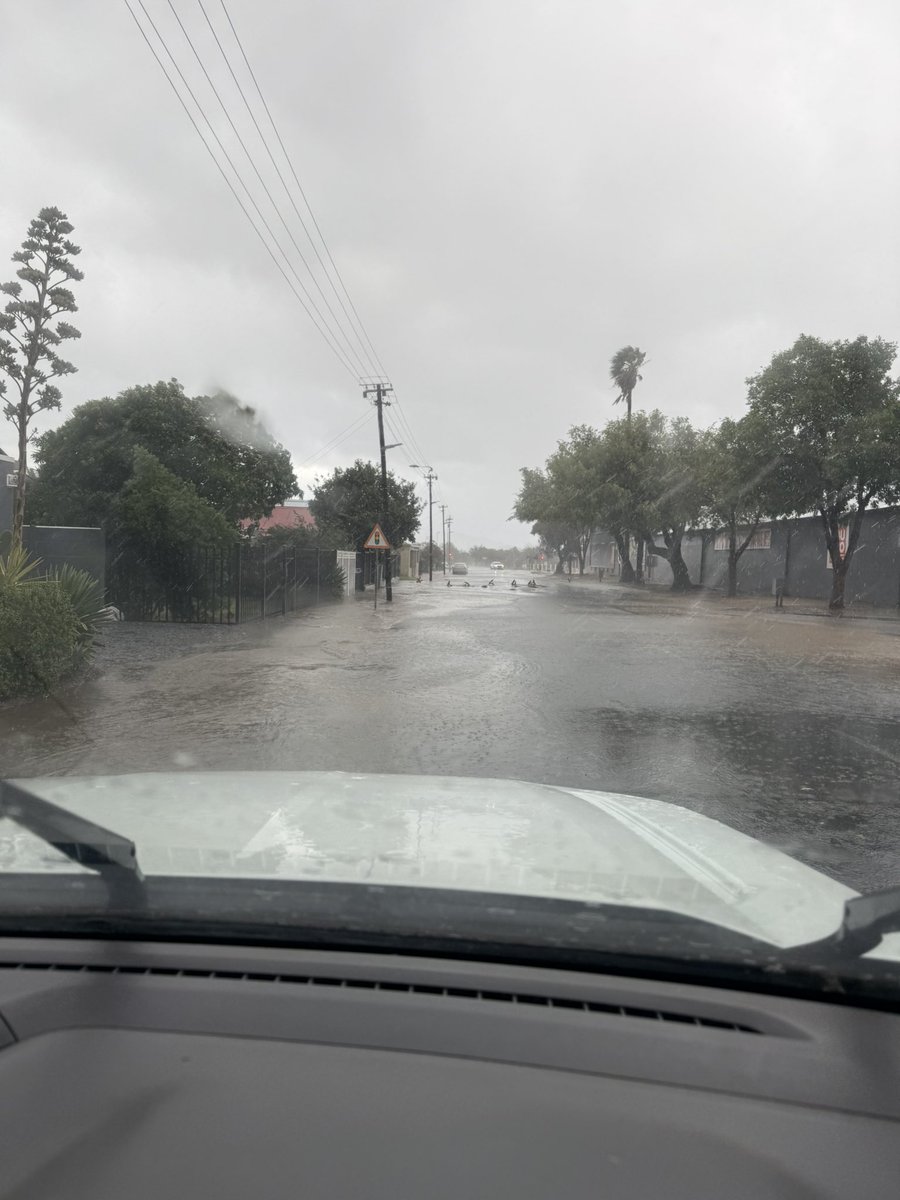 Reen so bietjie hier in die kaap