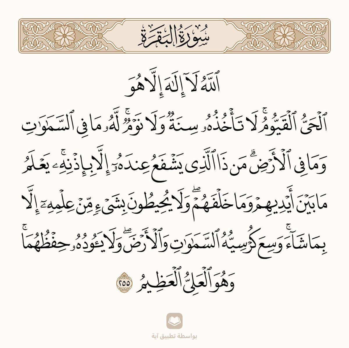 آية و دُعاء. tweet media