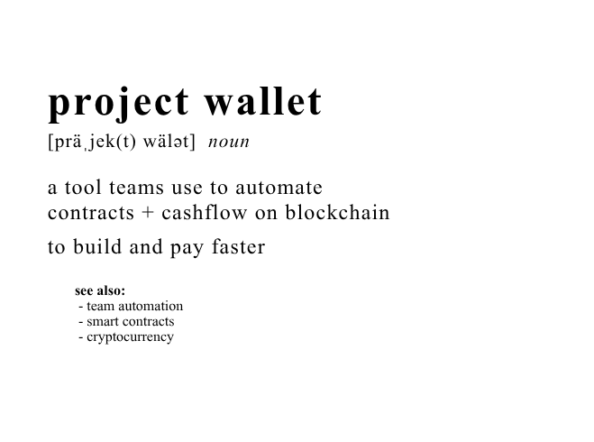 project wallets tweet media