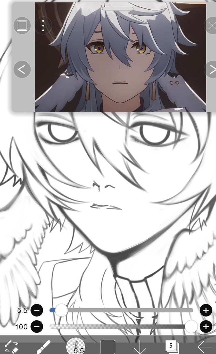 alexl0_22's tweet image. #ArtistOnTwitter #drawing #DigitalArt #artㅤㅤㅤㅤ #sketch #ibispaint #honkaiımpact3rd #game 
Только на скетч потратила час, дальше закрашивать больше не хочу😶‍🌫️