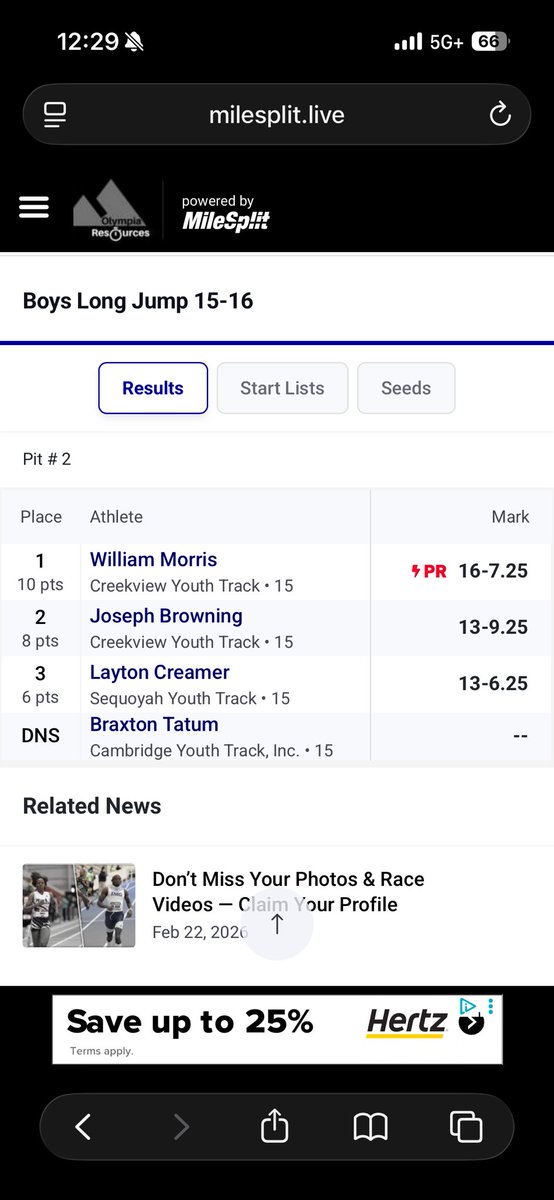 Will Morris 2030 RB tweet media