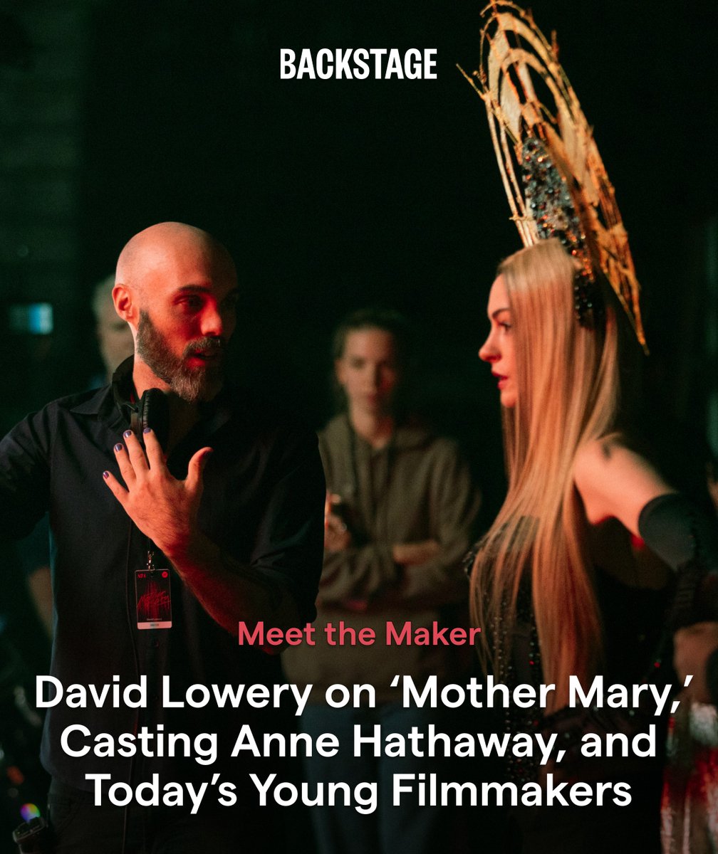 Backstage tweet media