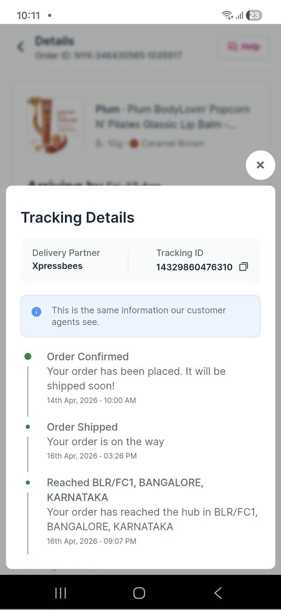 PavanTheShetty's tweet image. @MyNykaa Your constant delivery delays with no proper reason are unacceptable. Customer service is extremely poor—no clear response on calls, no accountability. Very disappointing experience.
#Frustrated #BadService #DeliveryDelay #CustomerExperience #Disappointed