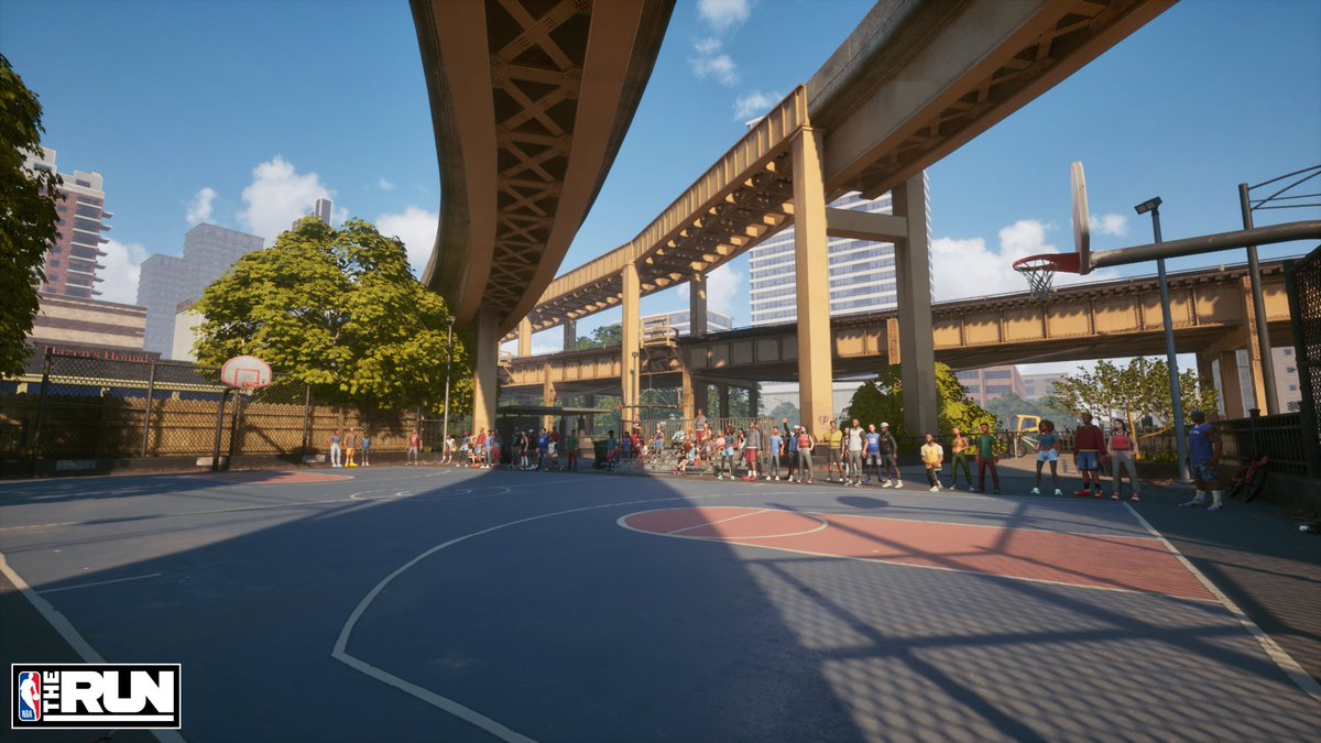 NBATHERUN's tweet photo. Which NBA THE RUN court are you dropping the most buckets in? 

Venice Beach, Spring Garden, Rucker Park or Lin Park? 

Wishlist now and sign-up for playtests at https://t.co/WAPhY5el2S.
