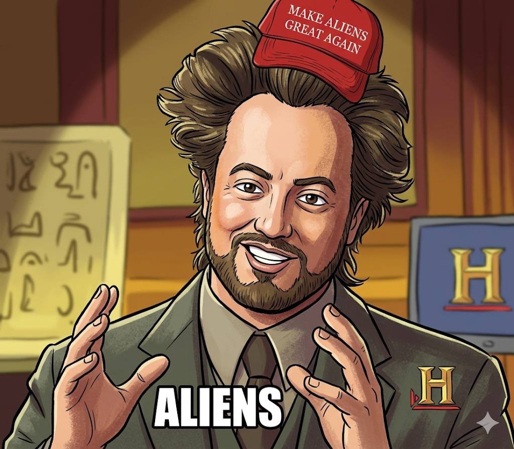 Make Aliens Great Again tweet media