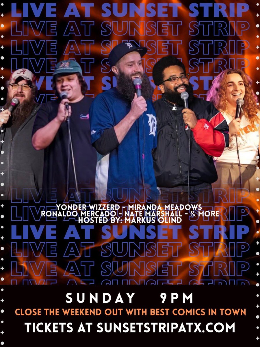 Sunset Strip Comedy Austin tweet media