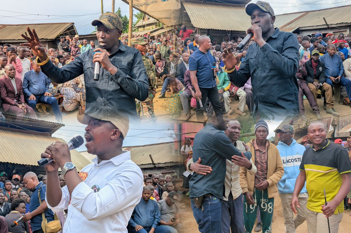 kivunewstoday's tweet photo. #Masisi : l’administrateur territorial poursuit sa tournée dans la chefferie des #Bahunde
Dans l’est de la République démocratique du Congo, l’administrateur du territoire de Masisi, #Emmanuel #Ndizeye #Rutebuka, a entamé ce dimanche 19 avril une mission de terrain dans la chefferie des Bahunde, après une précédente tournée menée dans la chefferie voisine des #Bashali.
Selon les autorités locales, la localité de Kinigi constitue la première étape de cette visite présentée comme une opération de proximité avec les populations. L’administrateur était accompagné de plusieurs responsables locaux, dont Safari Makuza, chargé de la mobilisation et du recrutement dans le territoire de Masisi, ainsi que de cadres du mouvement #AFC-M23.
Lors d’un rassemblement populaire organisé sur place, Emmanuel Ndizeye Rutebuka a appelé à la cohabitation pacifique entre les différentes communautés de la région. Il a également invité les jeunes à rejoindre l’Armée révolutionnaire congolaise (ARC), affirmant que cette démarche contribuerait à la stabilisation totale de la zone.
Cette tournée vise, d’après l’administration territoriale, à identifier les besoins prioritaires des populations locales et à renforcer les liens entre les autorités de fait et les habitants.
Cette visite intervient dans un contexte sécuritaire encore fragile dans le territoire de Masisi, marqué depuis plusieurs années par des affrontements armés, des déplacements de populations et des tensions communautaires.
@kivunewstoday
@RealManziWilly
@VincentTengera