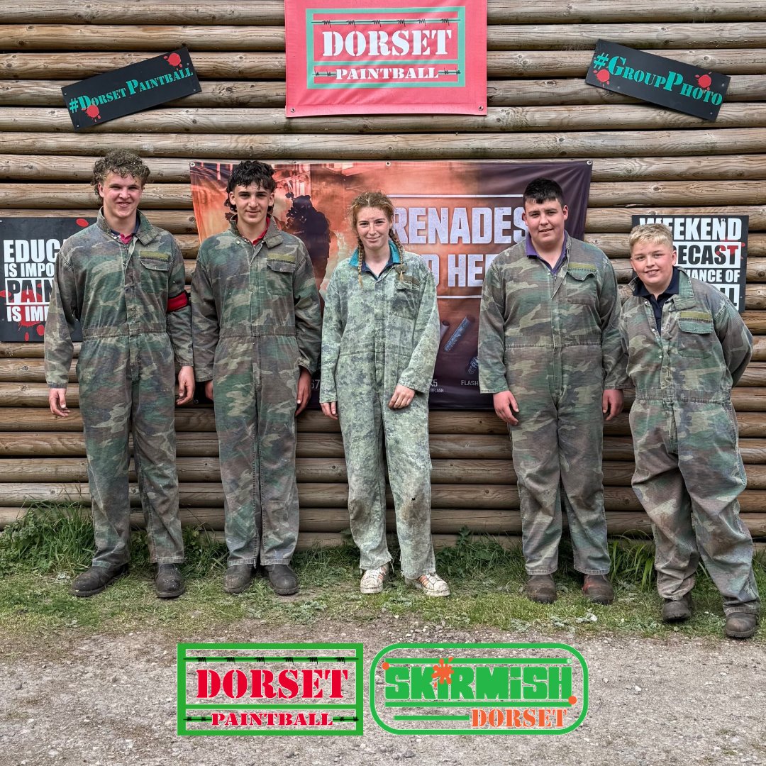 DorsetPaintball's tweet image. Group Photo!
#Smile #GroupPhoto #Paintball #DorsetPaintball #SkirmishDorset #SkirmishDorset