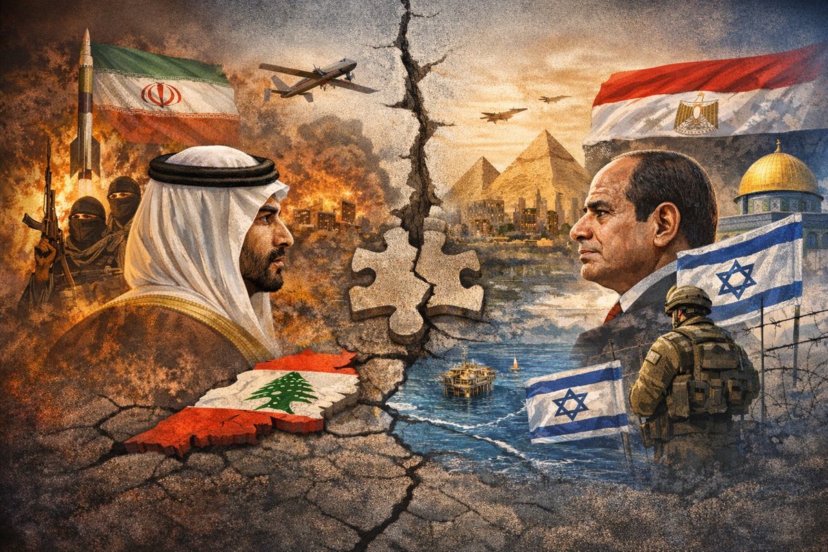 nagwaegypt1234's tweet photo. ماذا تريد مصر… وماذا يريد الخليج؟

قبل ما نقول مين عاوز ايه خلينا نقول بوضوح:

مصر تعلم جيدا ان أمن الخليج لا يتجزا عن أمن مصر. وهذا ليس كلام  انشاء.
التاريخ القريب قبل البعيد يقول كده.
الربيع العربي وموقف دول الخليج من مصر يقول كده.
وغزو الكويت وموقف مصر من الخليج يقول كده.
وملايين المصريين الذين يعملون في الخليج يقولون كده.
والعشروميت بيان التي أصدرتها مصر خلال شهر  تدين فيها ايران تقول  كده.

واللي يقول غير كده يبقى جاهل او مغرض او بيستهبل.

خلصنا من النقطة ديه خلينا نكمل.

في هذه المنطقة… لا أحد يرى الصورة كاملة.
كل دولة تقف أمام نفس المشهد… لكن كل واحد يرى زاوية مختلفة.
ً
الخليج ينظر إلى إيران…
ومصر تنظر إلى إسرائيل.

وبين النظرتين… ليس بالضرورة  فجوة في المواقف … بل تكامل في الصورة.
مثل قطعتي puzzle. 

الخليج: الخطر القريب

بالنسبة لدول الخليج، الخطر ليس نظريًا… ولا مؤجلًا.
الخطر له اسم وصوت ورائحة:

صواريخ، مسيّرات، ميليشيات، وحدود مفتوحة على احتمالات الفوضى.

إيران هنا ليست تحليلًا سياسيًا او نظرية علمية…
بل تجربة يومية.

لذلك، حين يتحدث الخليج عن الأمن، فهو يتحدث عن “الآن”.
عن تهديد مباشر، يمكن أن يصل في دقائق… لا في سنوات.

وهنا يصبح المنطق بسيطًا:
احتواء إيران… هو الأولوية.
وأي شيء آخر… يأتي لاحقًا.

مصر: الخطر الوجودي

أما مصر… فتنظر إلى المشهد من زاويةً أخرى .

لأن مصر لا تفكر في الصاروخ الذي قد يسقط اليوم…
بل في الخريطة التي قد تتغير غدًا.

بالنسبة لها، إسرائيل ليست مجرد “دولة” في الجوار،
بل مشروع ممتد…
يتحرك بهدوء… ويعيد تشكيل المنطقة قطعة قطعة.

مصر تقرأ التاريخ والجغرافيا… قبل أن تقرأ العناوين.

ترى كيف بدأت الأمور صغيرة…
ثم كبرت.

كيف تتحول “الترتيبات المؤقتة” إلى واقع دائم.
وكيف تتحول “التنازلات التكتيكية” إلى خسائر استراتيجية.

وبالتالي فإنه لا يوجد اختلاف في النوايا بين مصر والخليج…
بل اختلاف في زاوية النظر.

الخليج يرى الخطر كحريق مشتعل أمامه،
فيحاول إطفاءه فورًا.

ومصر ترى أن هناك من يعيد رسم البيت كله…
بهدوء… بينما الجميع منشغل بالحريق.

سؤال: لماذا ترفض مصر تنازلات لبنان لإسرائيل؟

لأن مصر تعرف هذه القصة جيدًا.

تعرف أن أي تنازل عربي…
لا يُقرأ كـ”حل”…
بل يُقرأ كـ”سابقة”.

اليوم لبنان…
وغدًا غيره.

التنازل في نظر القاهرة ليس نهاية أزمة،
بل بداية سلسلة.

ومشكلة إسرائيل - من وجهة النظر المصرية -
ليست في حدودها فقط،
بل في طبيعة مشروعها.

مشروع لا يكتفي بما يحصل عليه…
بل يبني عليه.

معادلة معقدة.

الخليج ليس مخطئًا.
ومصر ليست مبالغة.

الخليج يتعامل مع خطر يهدد وجوده اليومي.
ومصر تتعامل مع خطر ترى أنه يهدد توازن المنطقة بالكامل على المدى الطويل.

الخطر الأني … مقابل الخطر الاستراتيجي.

لكن المشكلة تظهر…
حين يعتقد كل طرف أن رؤيته هي الوحيدة الصحيحة.

الخلاصة

في الشرق الأوسط…
الخطر ليس واحدًا.

هناك خطر يطرق الباب الآن…
وخطر يعيد تصميم البيت من الداخل.

والدول التي ستنجو …
ليست التي تختار بينهما،
بل التي تفهم الاثنين معًا.

لأن أخطر ما يمكن أن يحدث…
ليس أن تختلف الأولويات،

بل أن ننشغل بمعركة…
ونخسر الحرب.
الحل الوحيد ان ننتبه للإثنين.. المعركة والحرب.
ايران …وإسرائيل. 

نجوى عسران