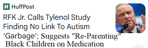 gordonleith's tweet photo. Robert F. Kennedy Jr., who has stated that he was addicted to heroin for 14 years (PBS), serves two monsters: Himself and Trump.
#RFKJr #TylenolAutism #VaccineSkeptic #RFKGarbage
#ReParenting @RobertKennedyJr @HuffPost @realDonaldTrump https://t.co/kaGdpqoakU