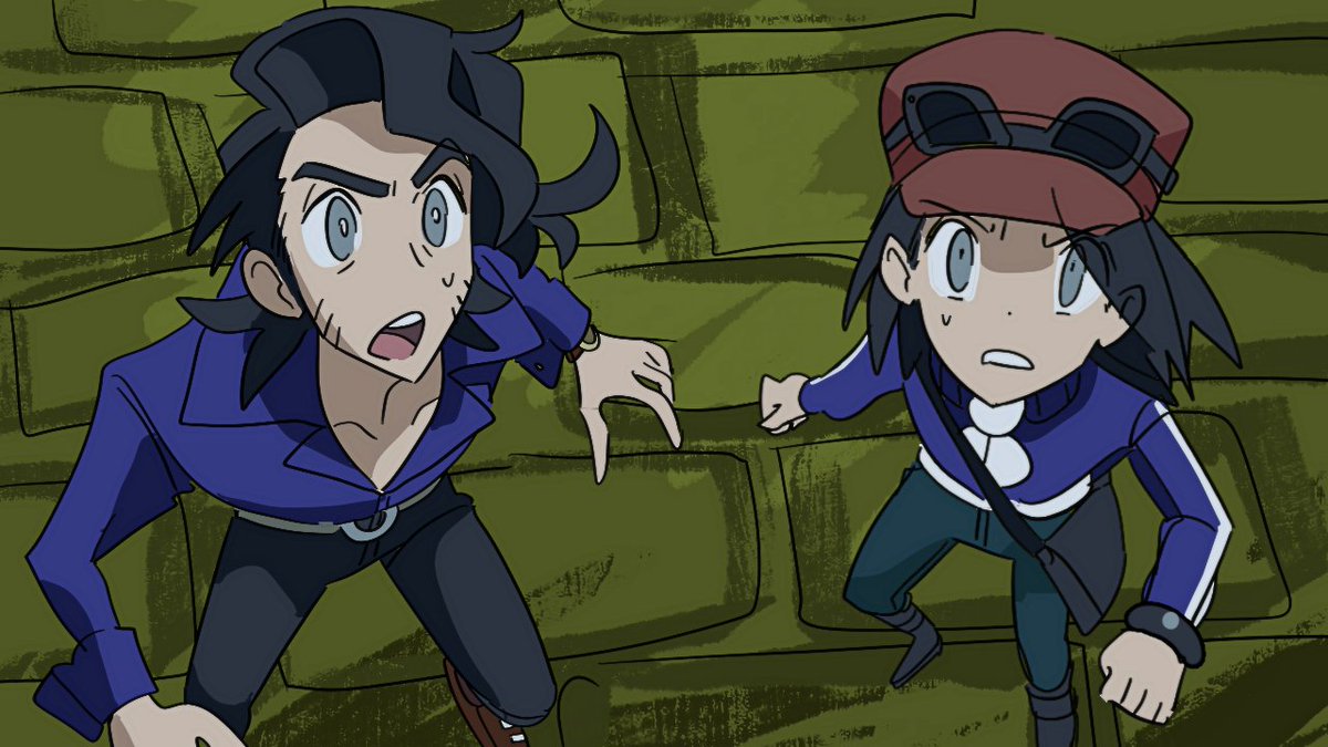 redraw of frame from the anime but with some lil changes!