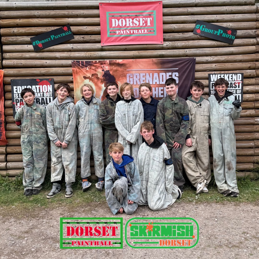 DorsetPaintball's tweet image. Group Photo!
#Smile #GroupPhoto #Paintball #DorsetPaintball #SkirmishDorset #SkirmishDorset