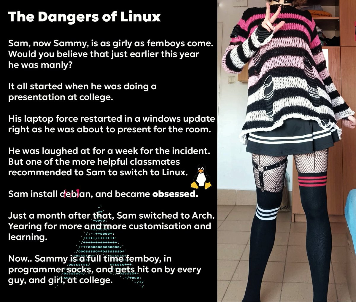 xikhar's tweet photo. "The Dangers of Linux"

What a beautiful read! https://t.co/uSokzLGj9l