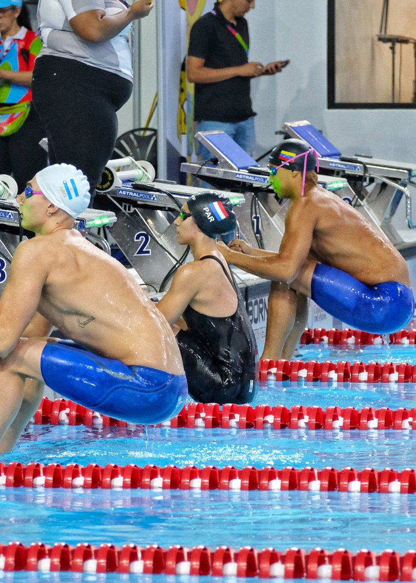 coparaguay's tweet image. 🏊🏻‍♀️🏊🏻‍♂️ #Natación | 📸 Postales de nuestros atletas en plena competencia 💪🏻 | 🤩 IV Juegos Suramericanos de la Juventud Panamá 🇵🇦 2026. 

🚨 TODO EN VIVO por la web del COP ▶️ cop.org.py 

#ParaguayPuede #VamosParaguay