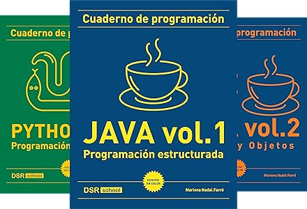 MarionaJava's tweet photo. La colección de mis Cuadernos de programación crece 📘 📗 📘 : https://t.co/UXB4lTULwc (enl. afiliado)
Ya hay fecha de lanzamiento del vol. 2 de Java... Descúbrela, junto al título completo cotilleando en el enlace de la colección 🤫
¡el digital ya está disponible en preventa! https://t.co/B9dC44MQHE