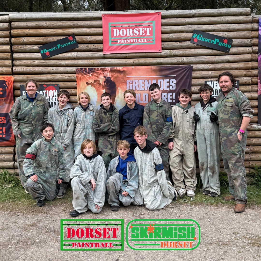 DorsetPaintball's tweet image. Group Photo!
#Smile #GroupPhoto #Paintball #DorsetPaintball #SkirmishDorset #SkirmishDorset