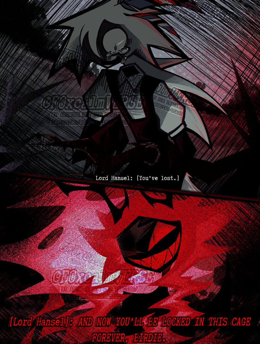 F0xcalmVERSE's tweet image. «Game Over» [Hansel VS Engel]
#Edgyverse #fpe #fanartㅤㅤㅤㅤ