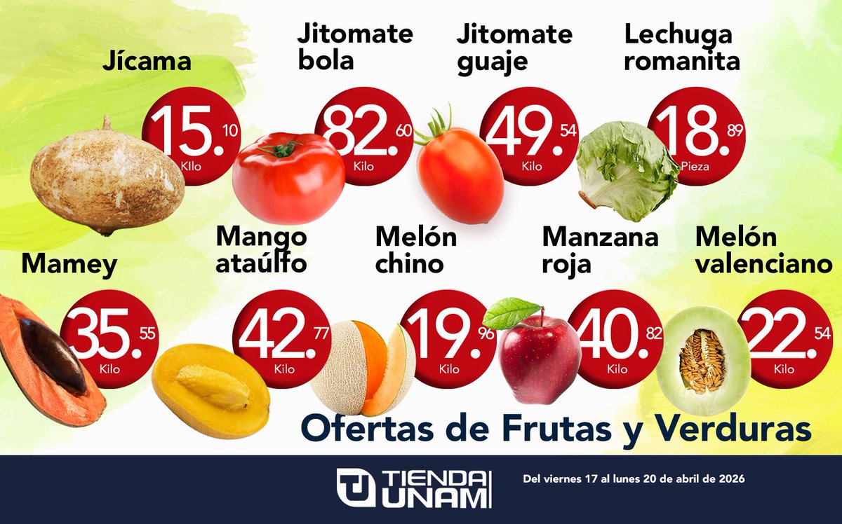 TiendaUNAM's tweet image. Que no se te pasen las #ofertas de fin de semana de @TiendaUNAM 🤩